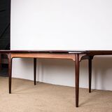 Table de repas extensible danoise en Palissandre, modèle 54 par Gunni Omann