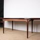 Danish extendable dining table in rosewood, model 54 by Gunni Omann