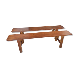 Pair of benches