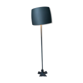 Lampadaire en métal noir