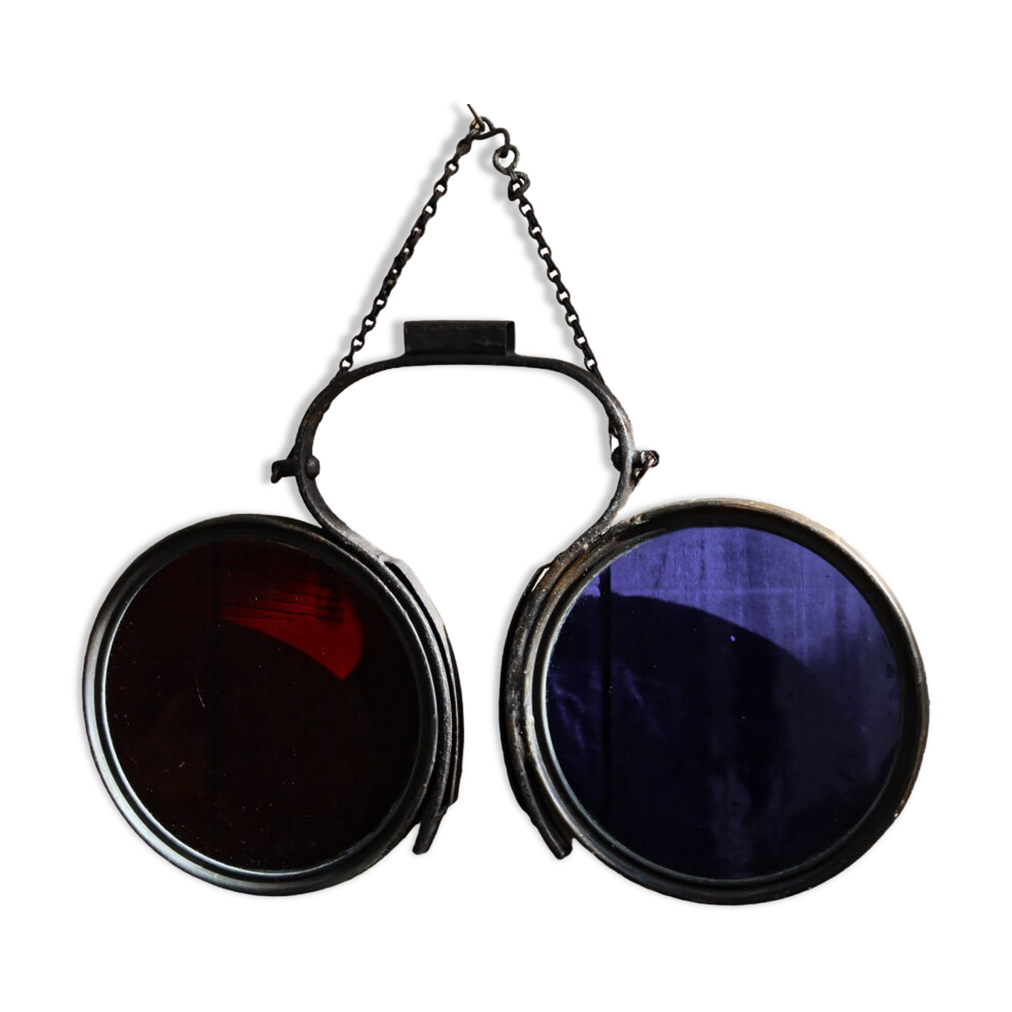 Former eyewear sign, binocles