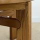 Vintage extendable round table in the spirit of Atelier Chauvin S.A. – 1970s
