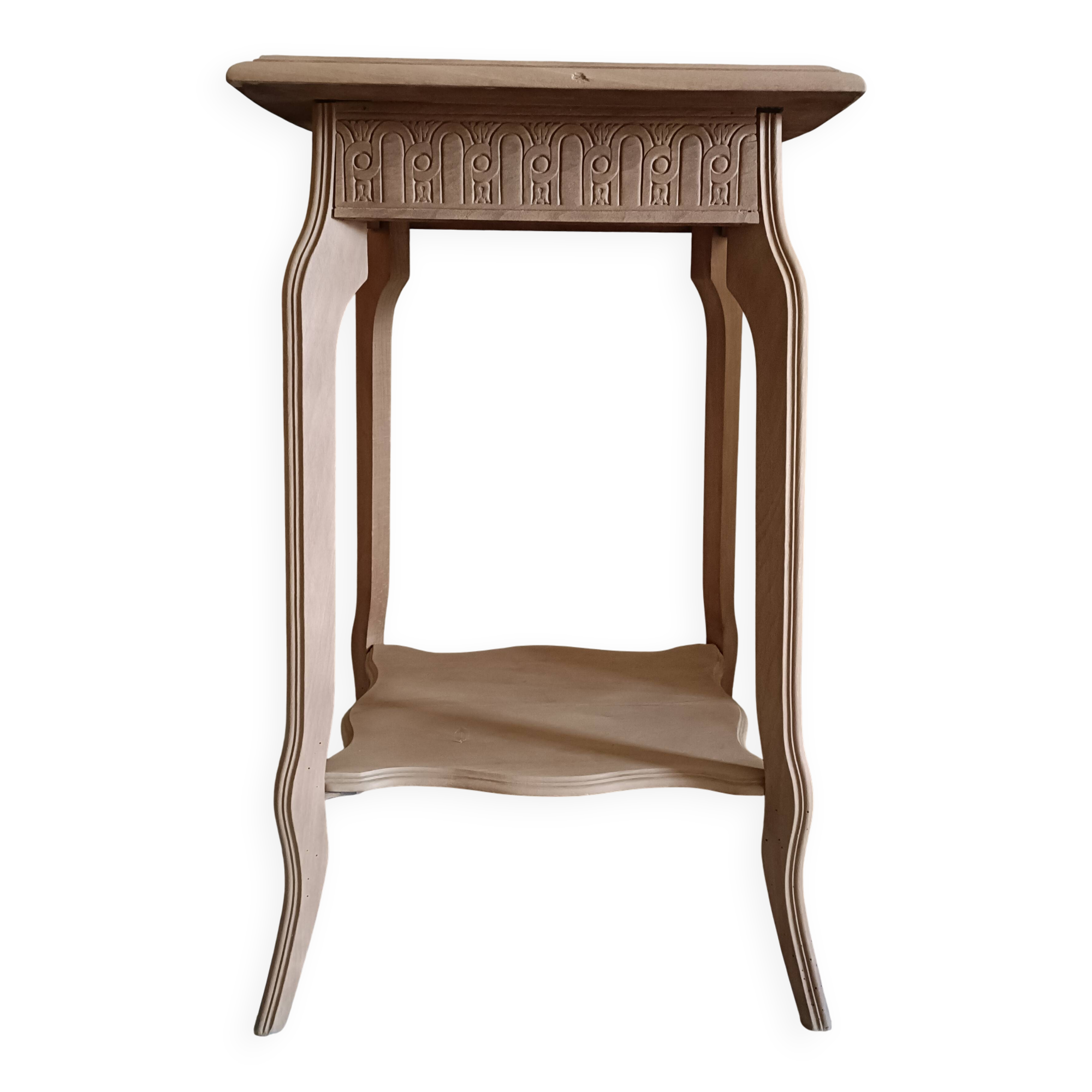 Renovated pedestal table