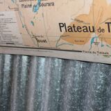 School map Vidal 11 bis Algeria and Tunisia