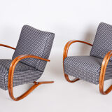 Paire de fauteuils Art Déco H269 par Up Závody, conçus par Halabala 1930