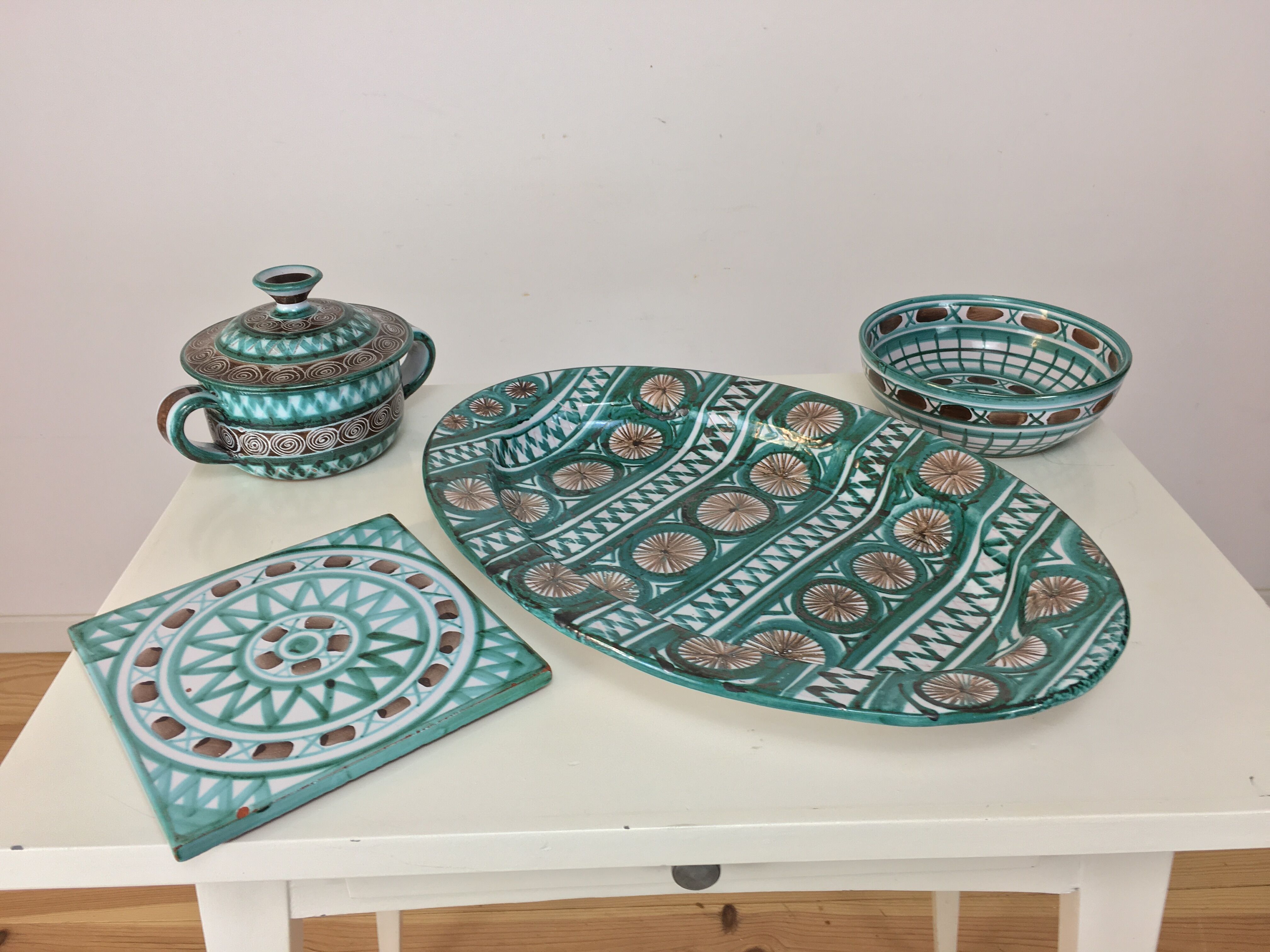 Robert Picault dish, Vallauris ceramics