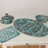 Robert Picault dish, Vallauris ceramics