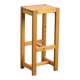 Solid pine bar stool, Maison Regain, 1970s