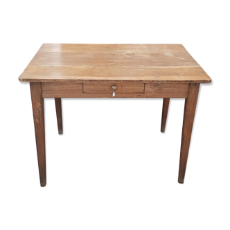 Old estaminet farm table