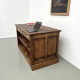 Old pine trading counter, circa 1950