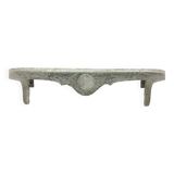 Lucite wall console table with mirror , 1970s