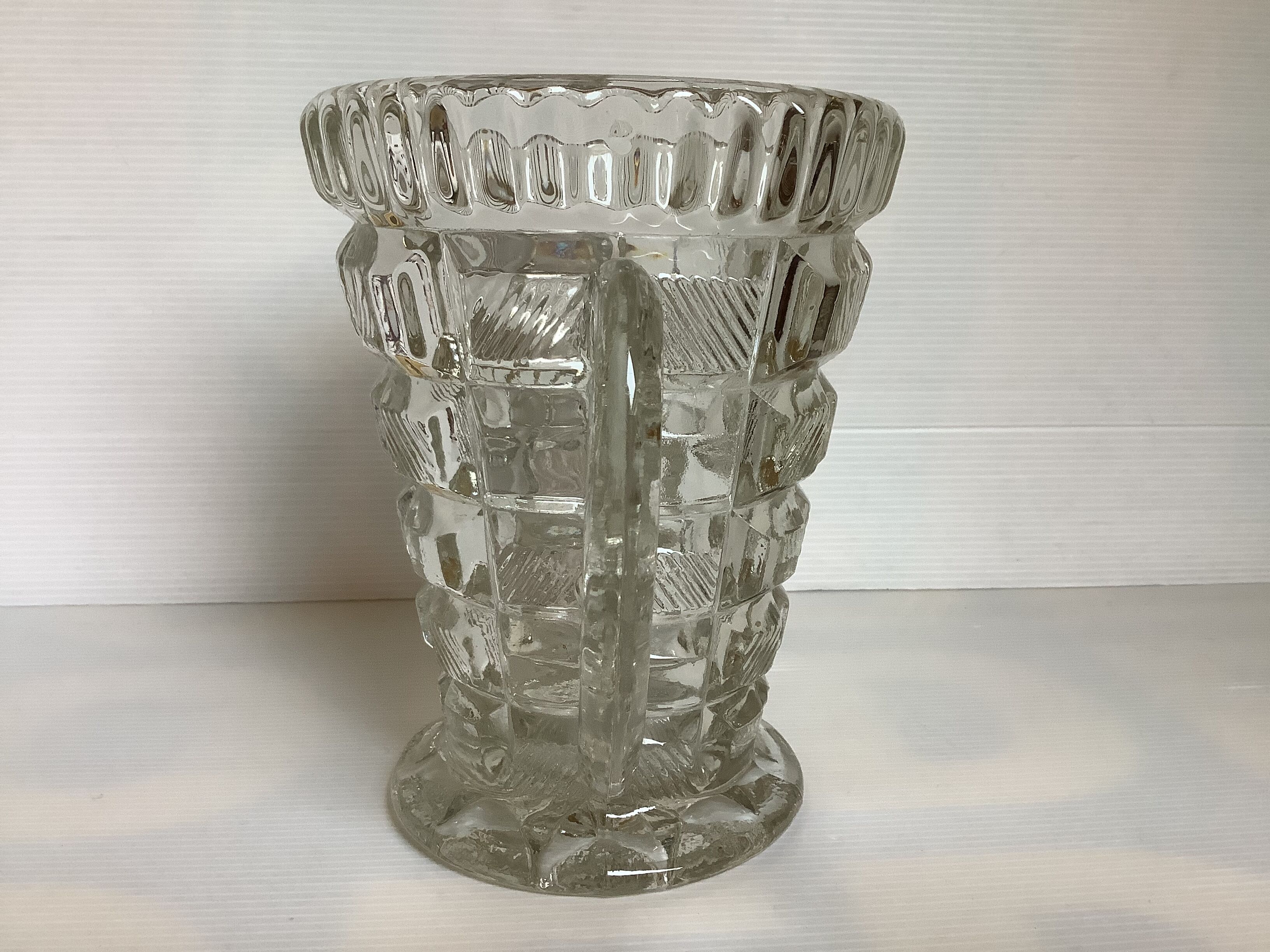 Art Deco Butterfly Vase with Ears