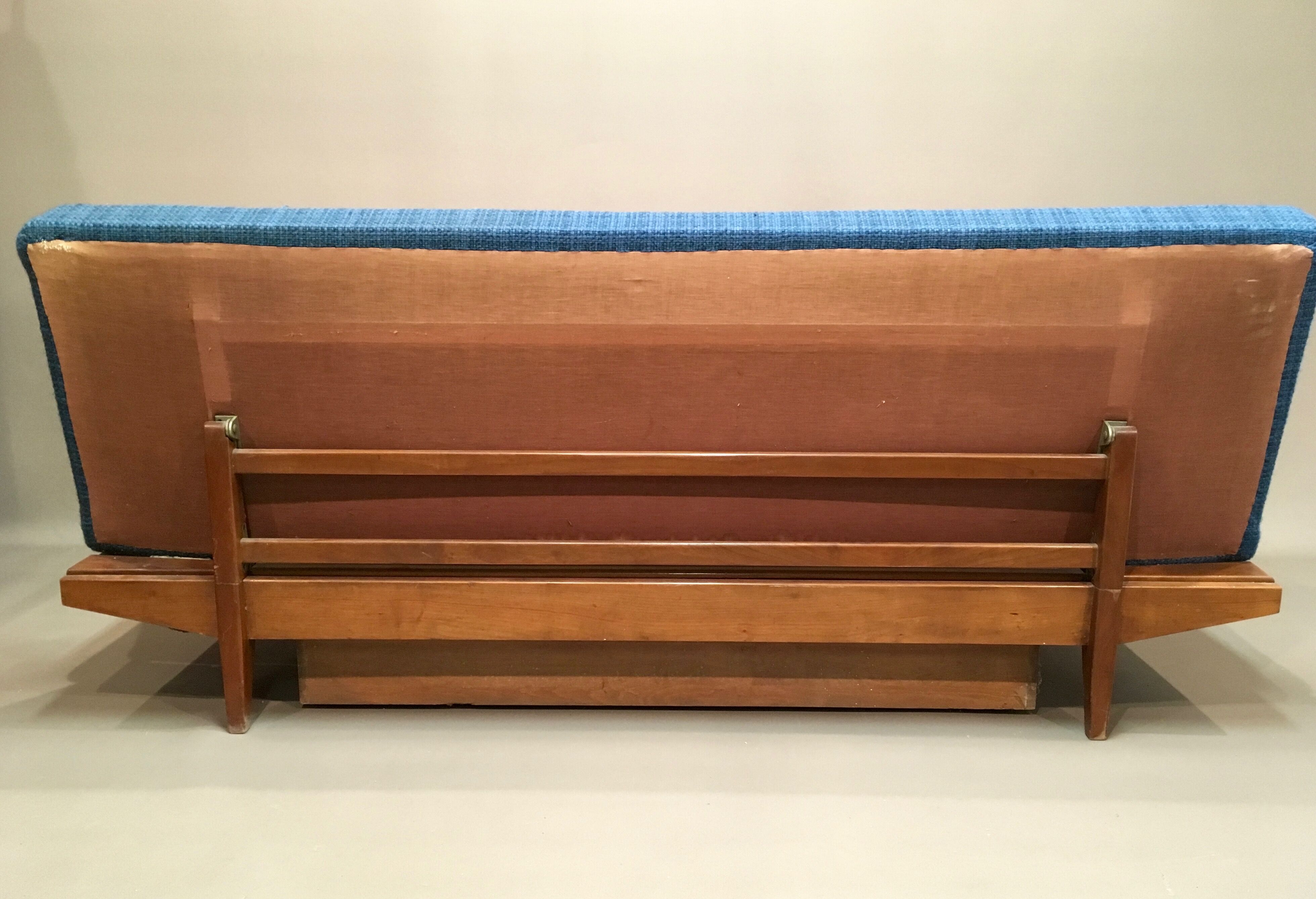 Scandinavian blue daybed couch