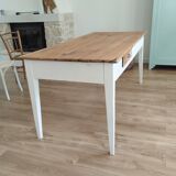 Renovated farmhouse table