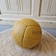 1960s Leather Medicine Ball