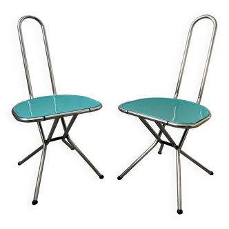 Chaises pliantes par Niels Gammelgaard pour IKEA, années 80