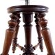 Vintage piano stool