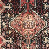 Handmade Persian carpet Tuiserkan 219x129cm