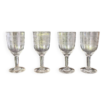 Stemmed glasses