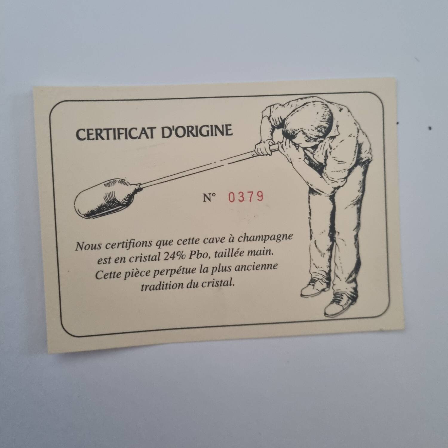 6 St Louis crystal colored glasses