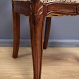 Set of 4 mahogany chairs, Napoléon III period - second half of the 19th century.