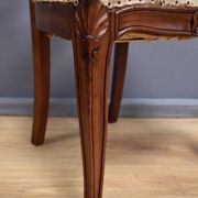 Set of 4 mahogany chairs, Napoléon III period - second half of the 19th century.