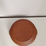 Plat rond en terre cuite