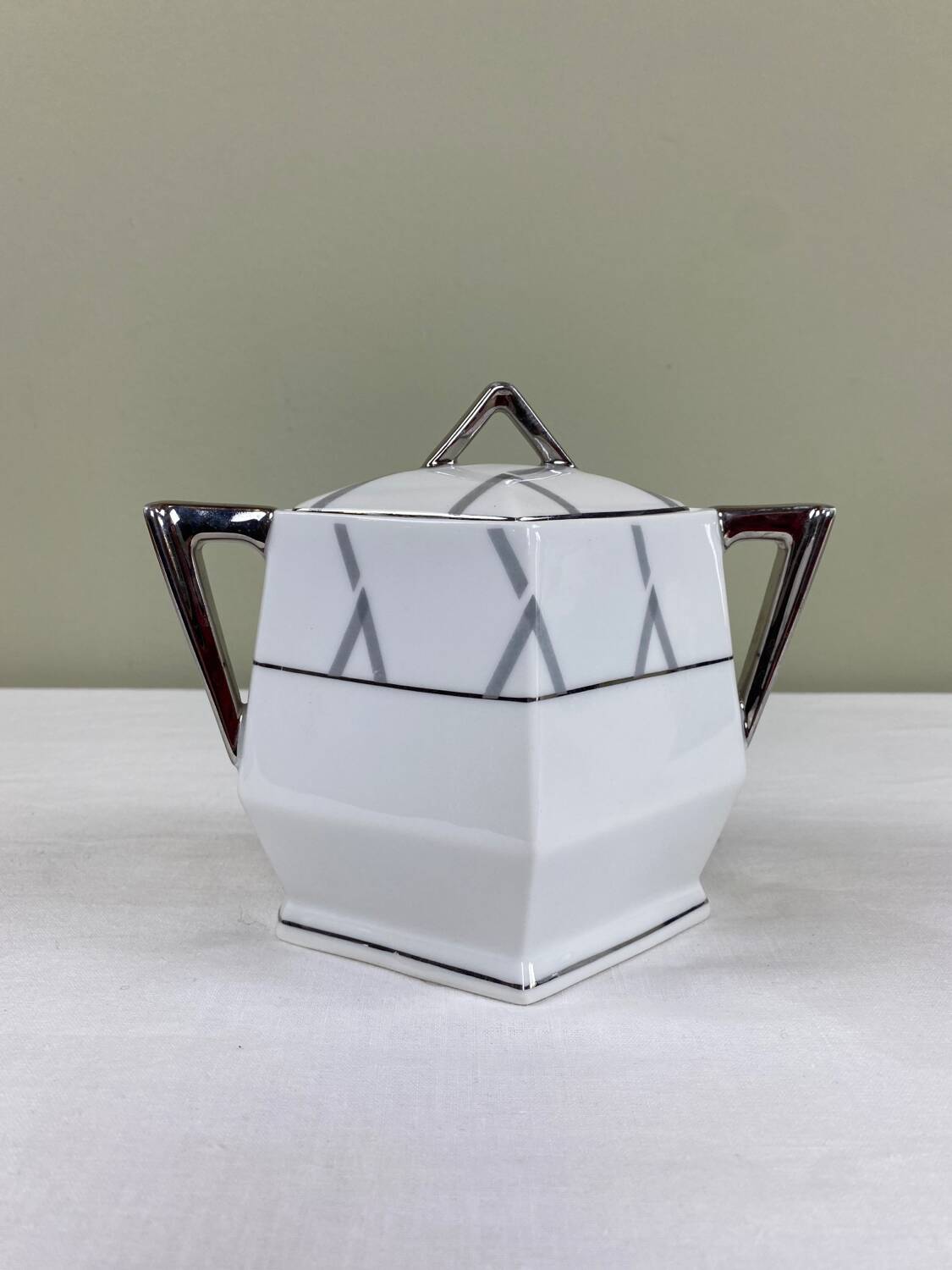 Art Deco sugar bowl