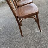 Set of 4 vintage bistro chairs