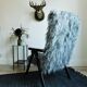 Fauteuil scandinave en fourrure