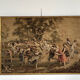 Vintage tapestry after Rubens
