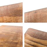 Bureau vintage Mid-Century pour enfant en bois table d’écolier rétro pour c