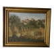 André Meaux Saint-Marc "rural landscape" Oil on canvas signed