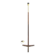 Scandinavian rosewood floor lamp, Möllers Armaturfabrik, Eskilstuna, Sweden, 1960