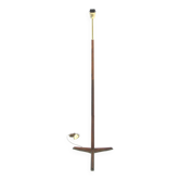Lampadaire scandinave en palissandre, Möllers Armaturfabrik, Eskilstuna, Suède, 1960