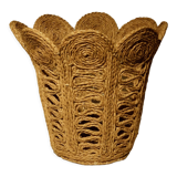 Natural rope basket 1970s