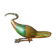 Ibis Egyptian art handcrafted countryside decoration sculpture