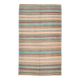 4x7 Pastel Vintage Kilim Rug, 126x210 Cm Anatolian Carpet