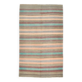 Tapis Kilim vintage pastel 4x7, 126x210 cm, tapis anatolien