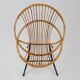 Mid-century rattan children’s lounge chair, the Netherlands 1960s