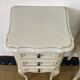 Pair of antique Louis XV style bedside tables, 3 drawers