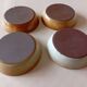 4 Montgolfier stoneware calotte plates