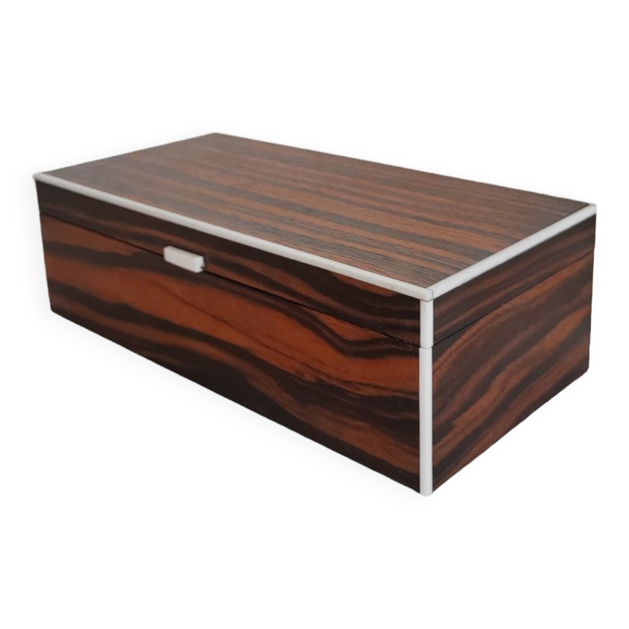 Art Deco box 1930 Macassar ebony