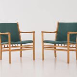 Beech armchair, Danish design, 1970s, designer: Erik Ole Jørgensen, manufac