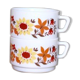 Set of two cups Arcopal Vintage 1970
