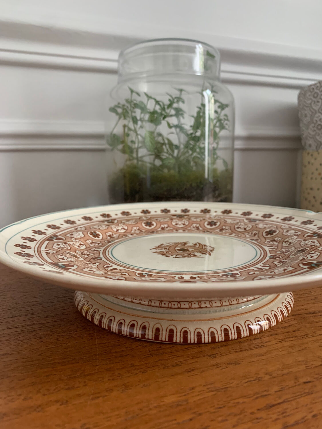 Plate foot shower - Henri II Longwy