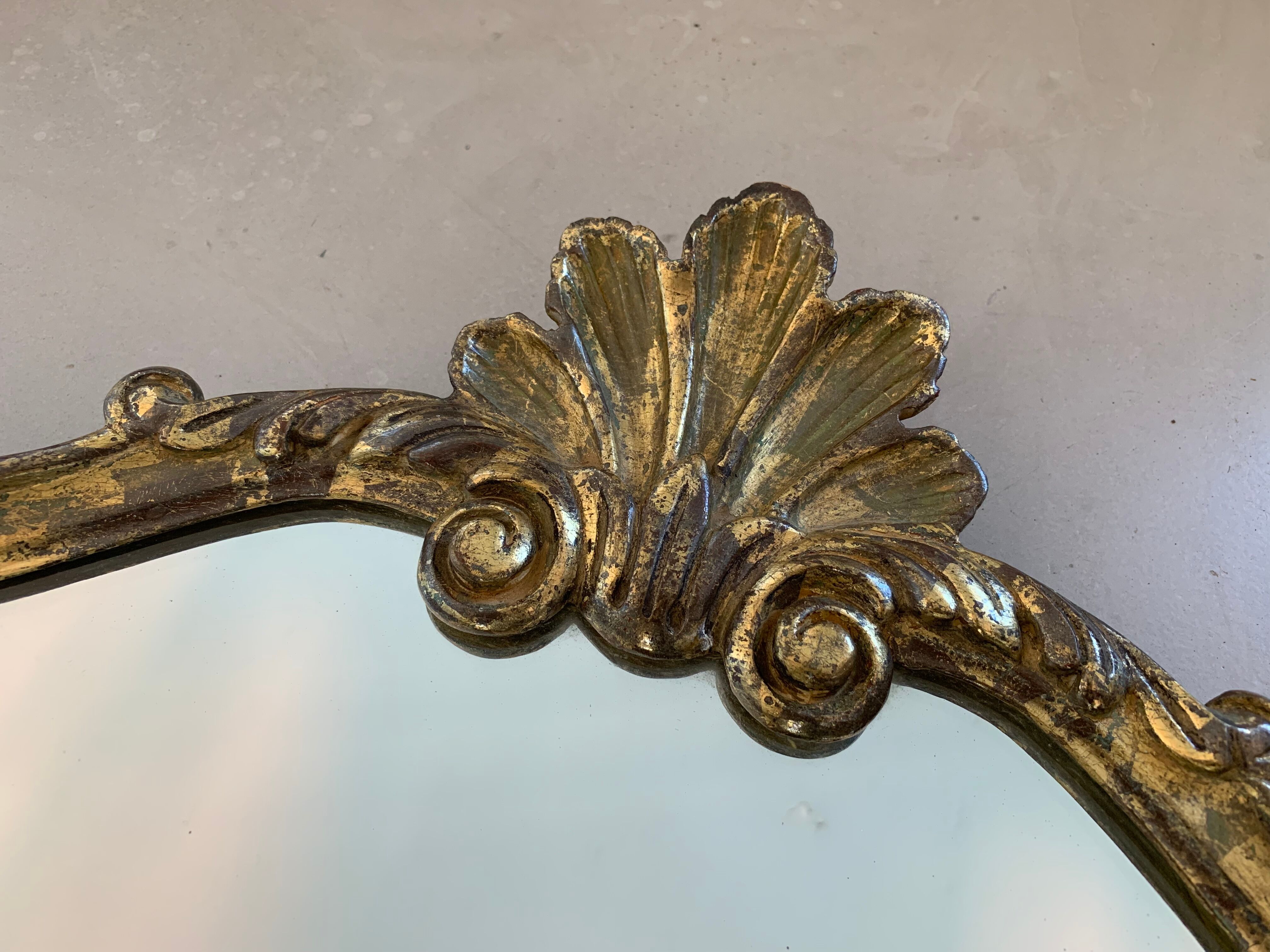 Old baroque mirror H90cm