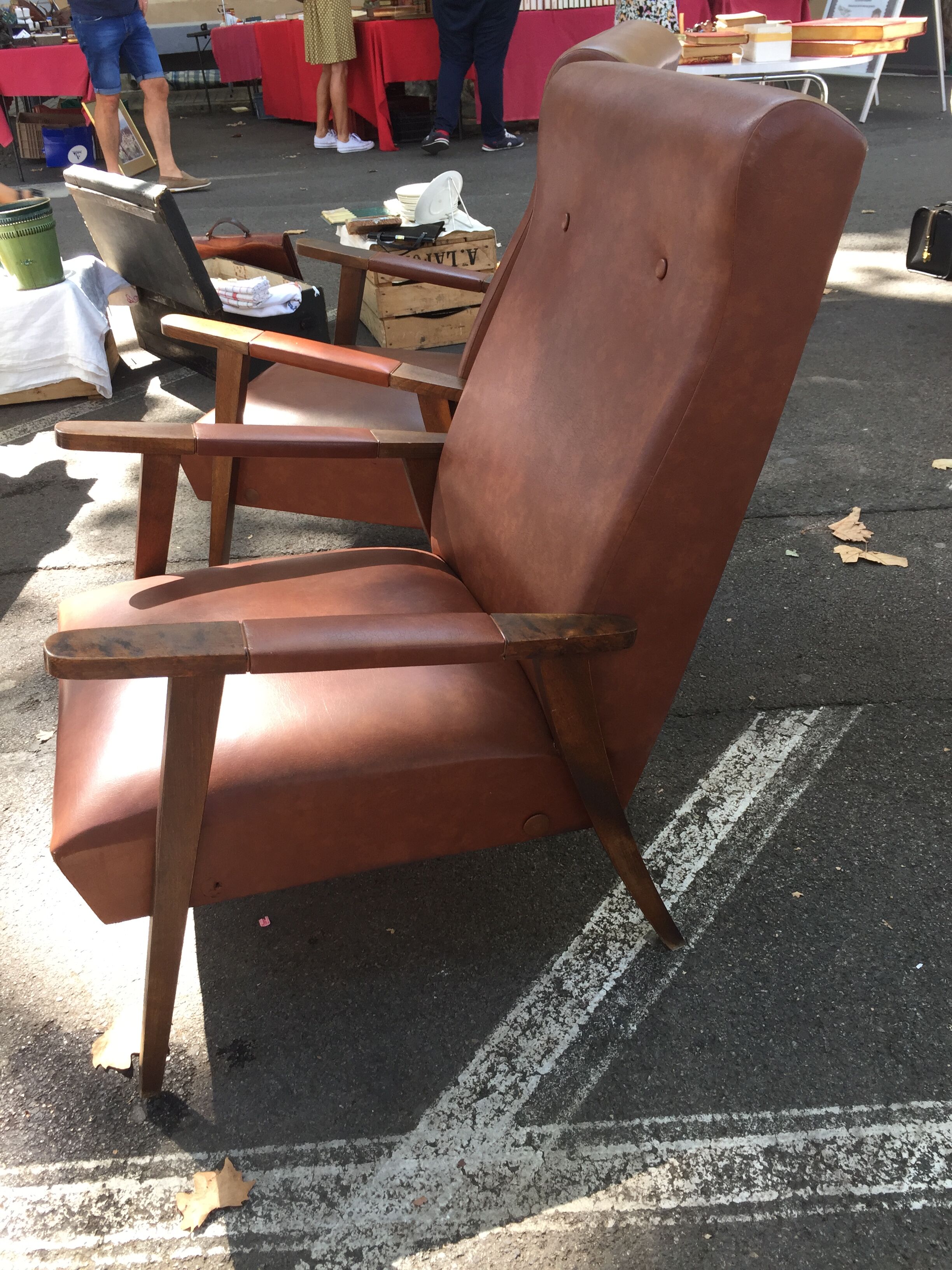 Paire de fauteuils 1950/1960
