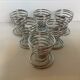 Six coquetiers ressort spirale