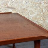 Table basse en teck des années 60-70 Kubus par Jalk Vodder Andersen pour Dyrlund Danemark